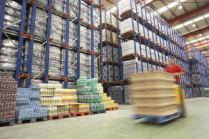 running forklift for freight labor services
